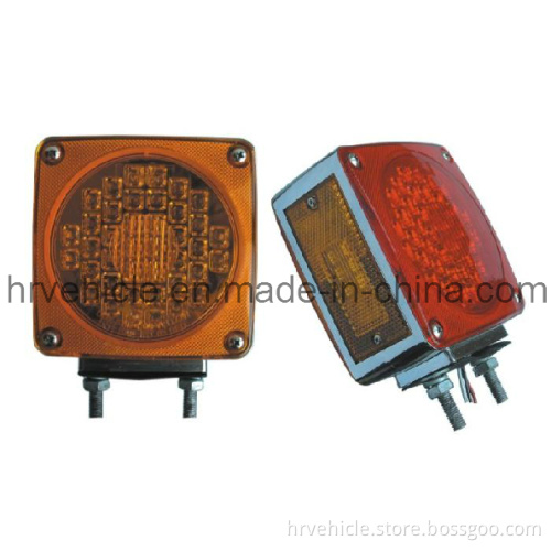 LED Double Face Signal with Reflector Lamp for Truck